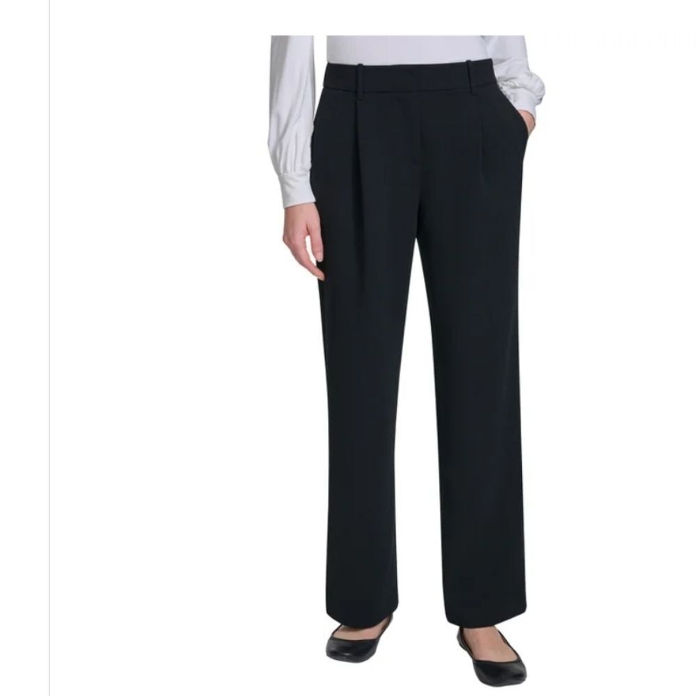 DKNY Womens Wide Leg Pants